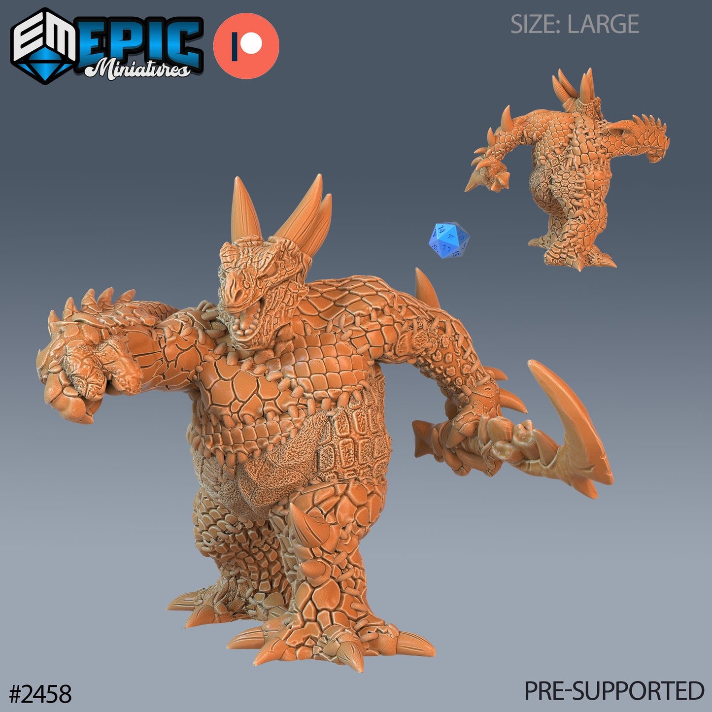 Skin Stitch Dragon - Epic Miniatures | #61 Haunting Catacombs