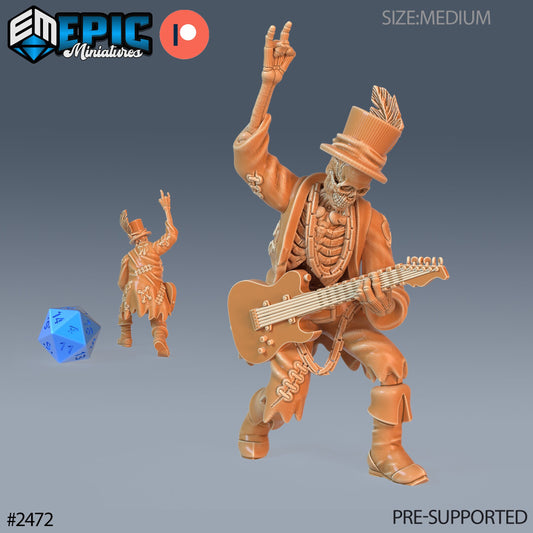 Skeleton Musician - Epic Miniatures | #61 Haunting Catacombs