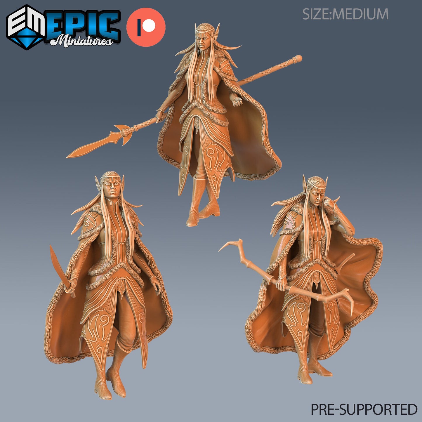 Fey Elf Winter Series - Epic Miniatures | #60 Ancient Cold