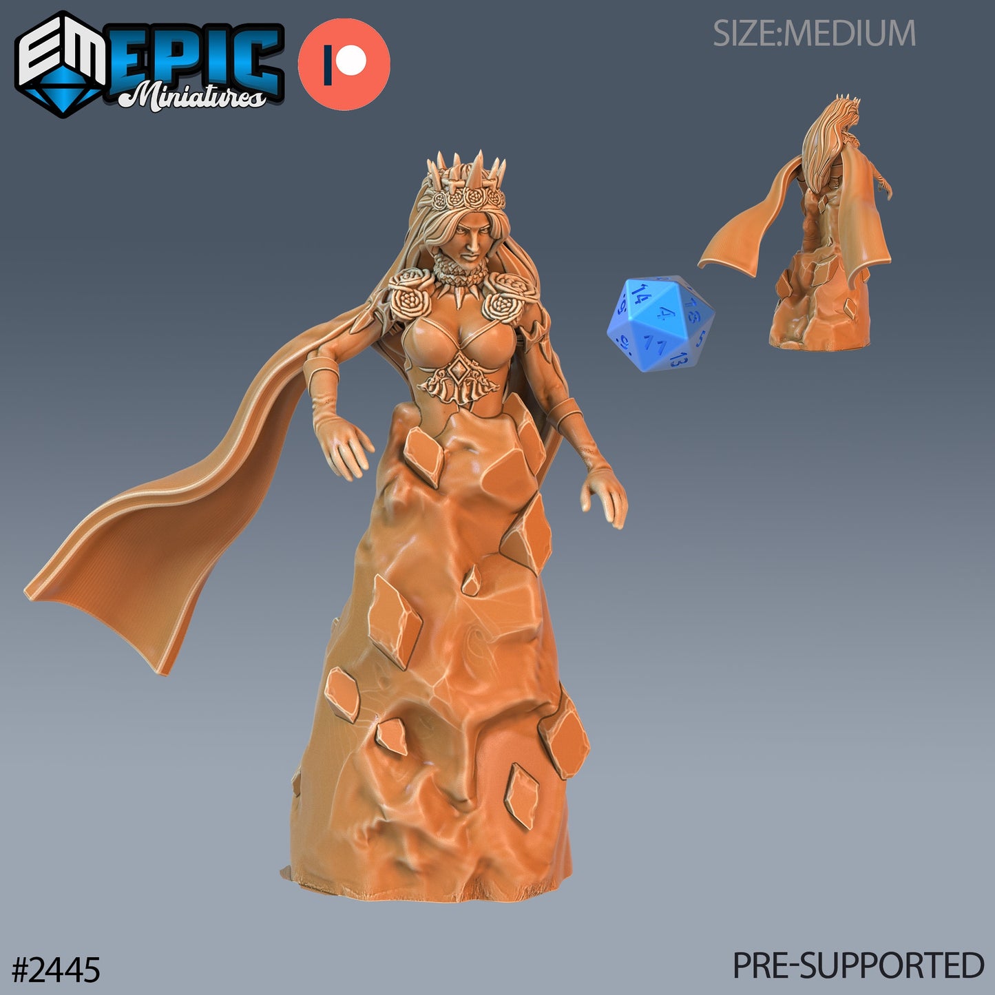 Ice Sorceress - Epic Miniatures | #60 Ancient Cold