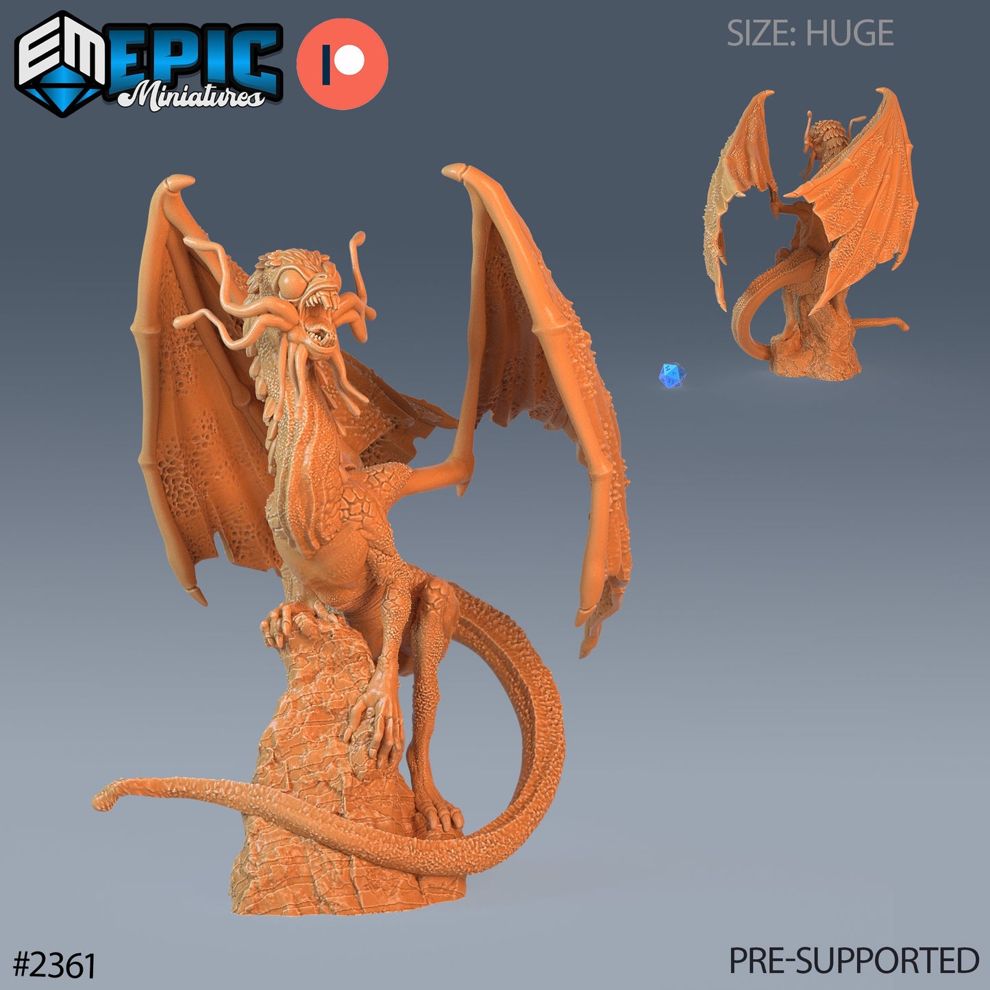 Jabberwock Dragon - Epic Miniatures | #59 Forest of Wonders