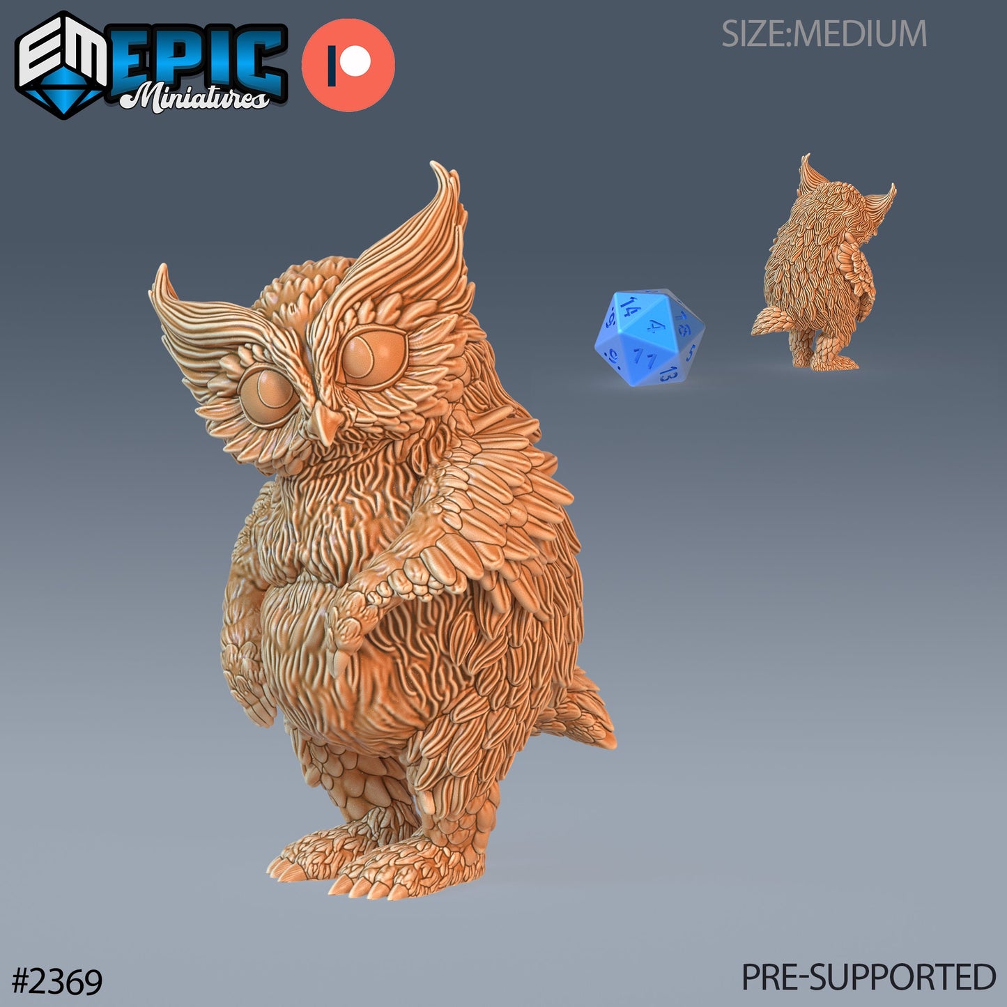 Owlbear Baby - Epic Miniatures | #59 Forest of Wonders