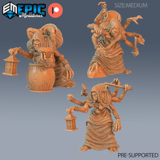 Corpse Collector Lamp - Epic Miniatures | #58 Tombs of Demise