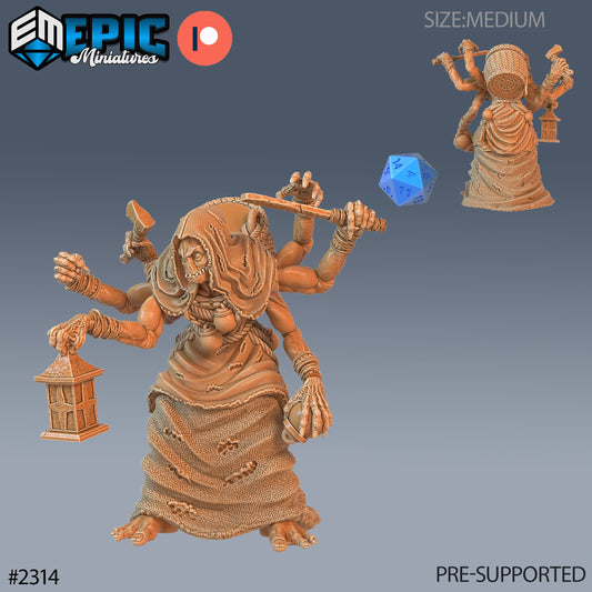 Corpse Collector Lamp - Epic Miniatures | #58 Tombs of Demise