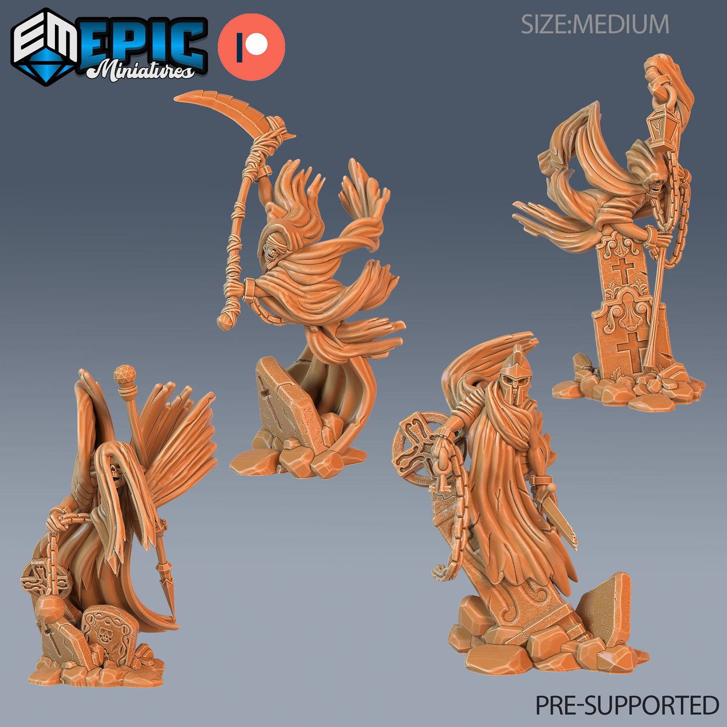 Graveyard Ghost Dagger - Epic Miniatures | #58 Tombs of Demise