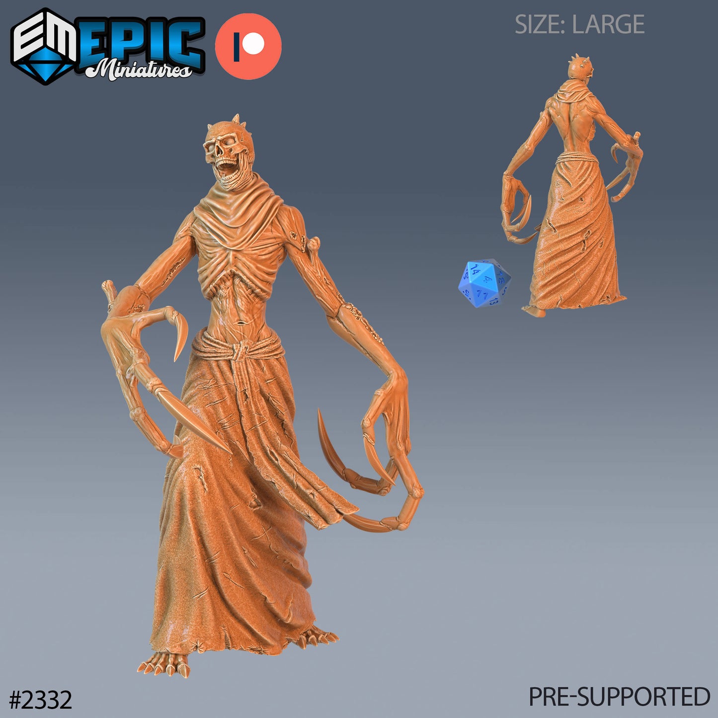 Boneclaw Classic - Epic Miniatures | #58 Tombs of Demise