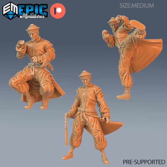 Zombie Kung Fu Monk - Epic Miniatures | #58 Tombs of Demise