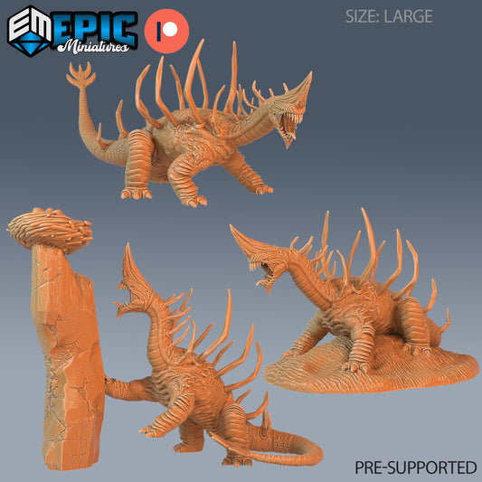 Sand Wyrm - Epic Miniatures | #56 Oriental Dunes