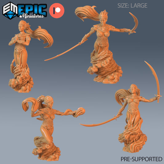 Djinni Female - Epic Miniatures | #56 Oriental Dunes