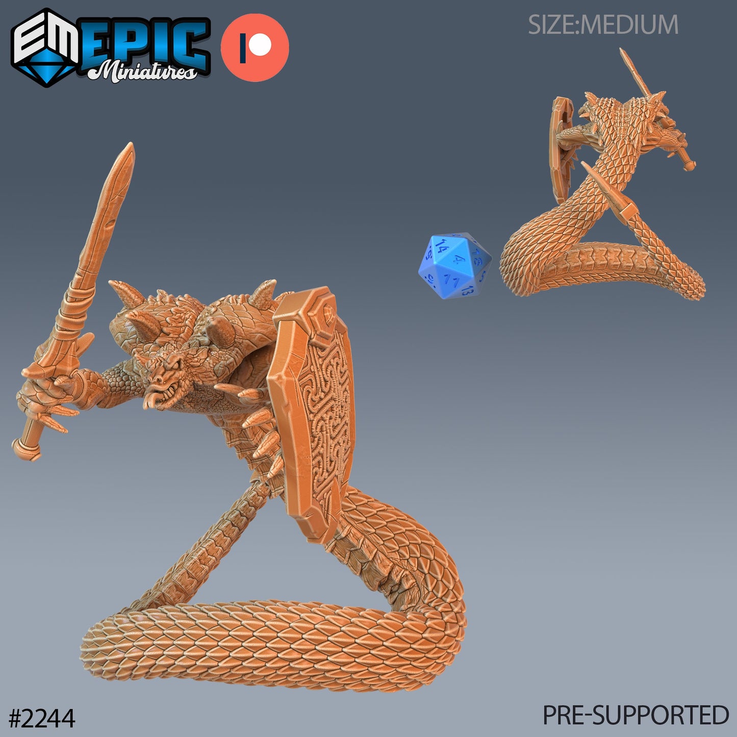 Cobra Folk - Epic Miniatures | #56 Oriental Dunes