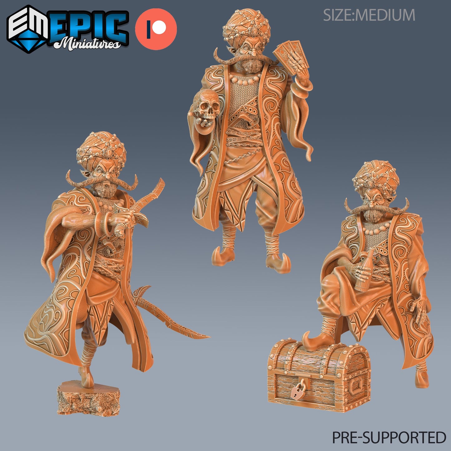Shady Fortune Teller Series - Epic Miniatures | #56 Oriental Dunes