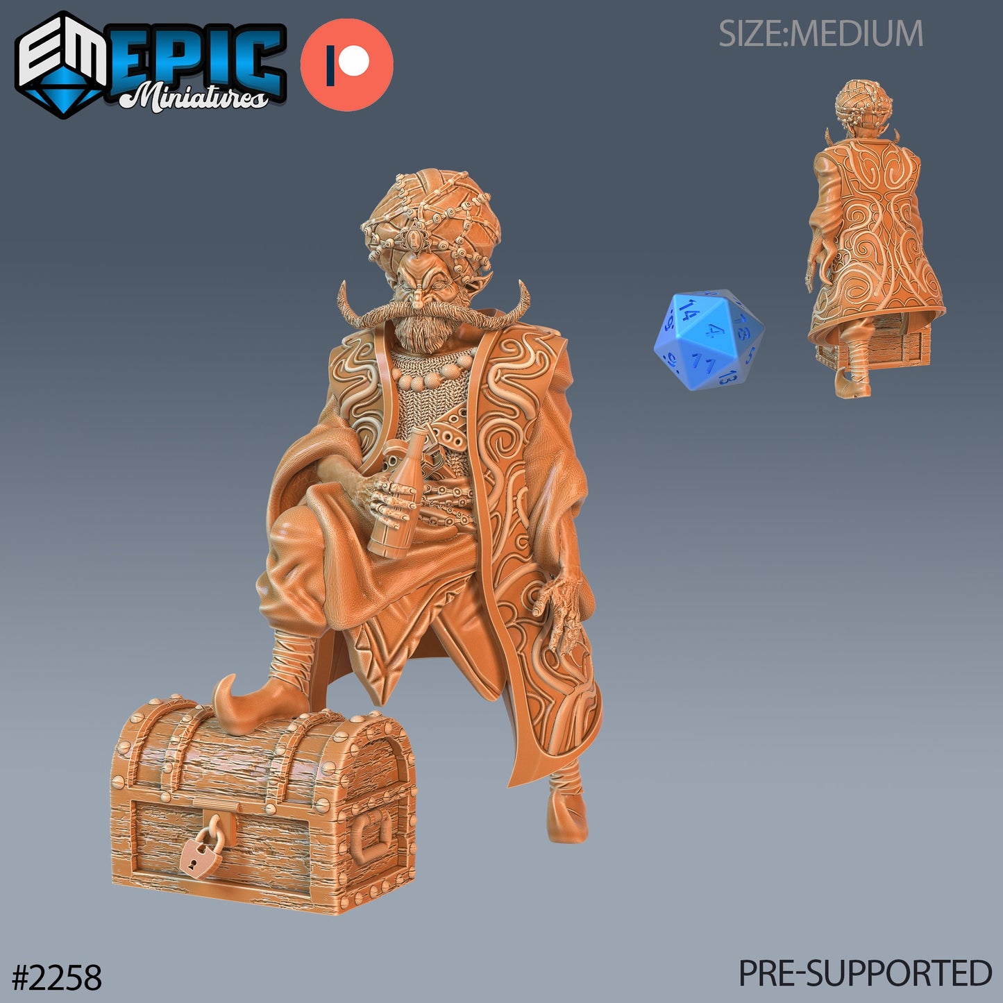 Shady Fortune Teller Series - Epic Miniatures | #56 Oriental Dunes