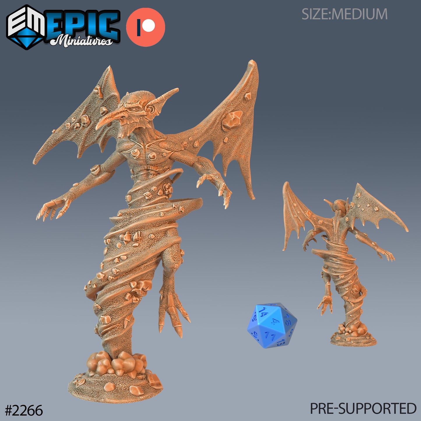 Sand Mephit Series - Epic Miniatures | #56 Oriental Dunes