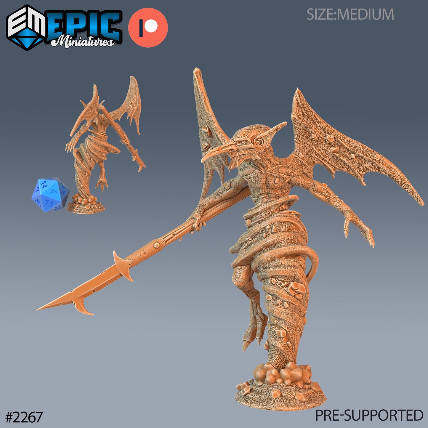 Sand Mephit Series - Epic Miniatures | #56 Oriental Dunes