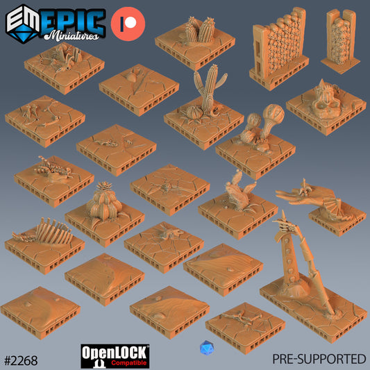 Desert Tiles - Epic Miniatures | #56 Oriental Dunes