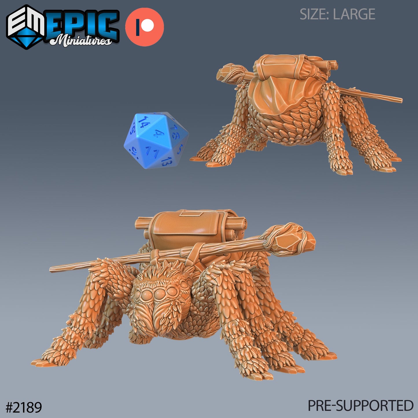 Spider Adventurer Series - Epic Miniatures | #55 Secret Minds