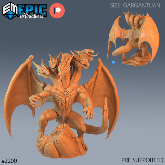 Five-Headed Dragon - Epic Miniatures | #55 Secret Minds