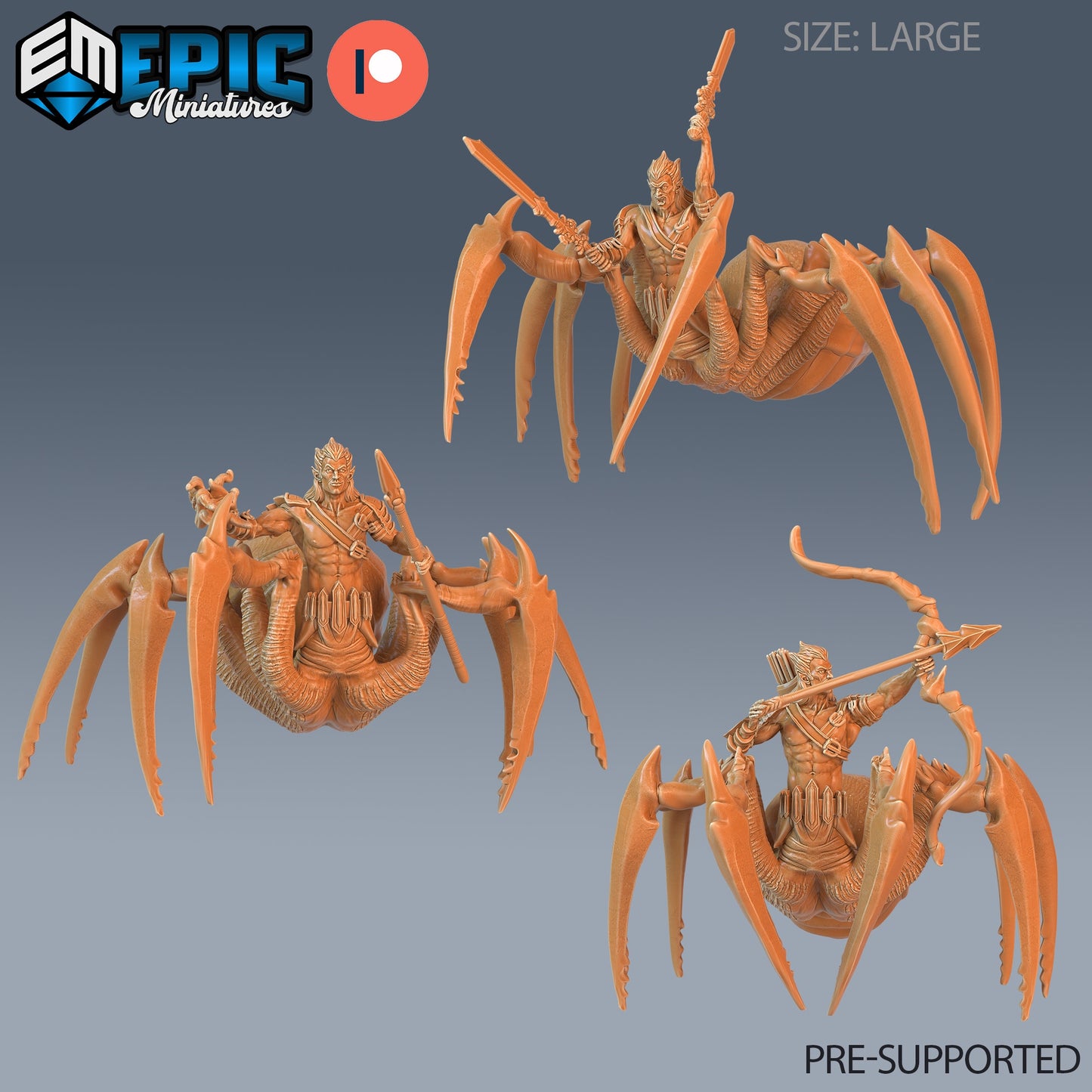 Dark Elf Spider - Epic Miniatures | #55 Secret Minds