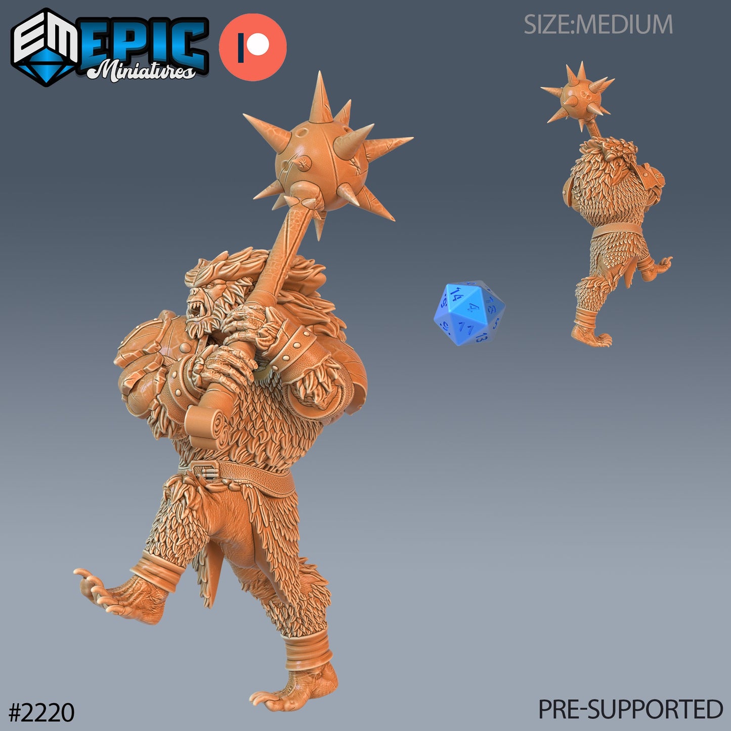 Bugbear Warrior Series- Epic Miniatures | #55 Secret Minds