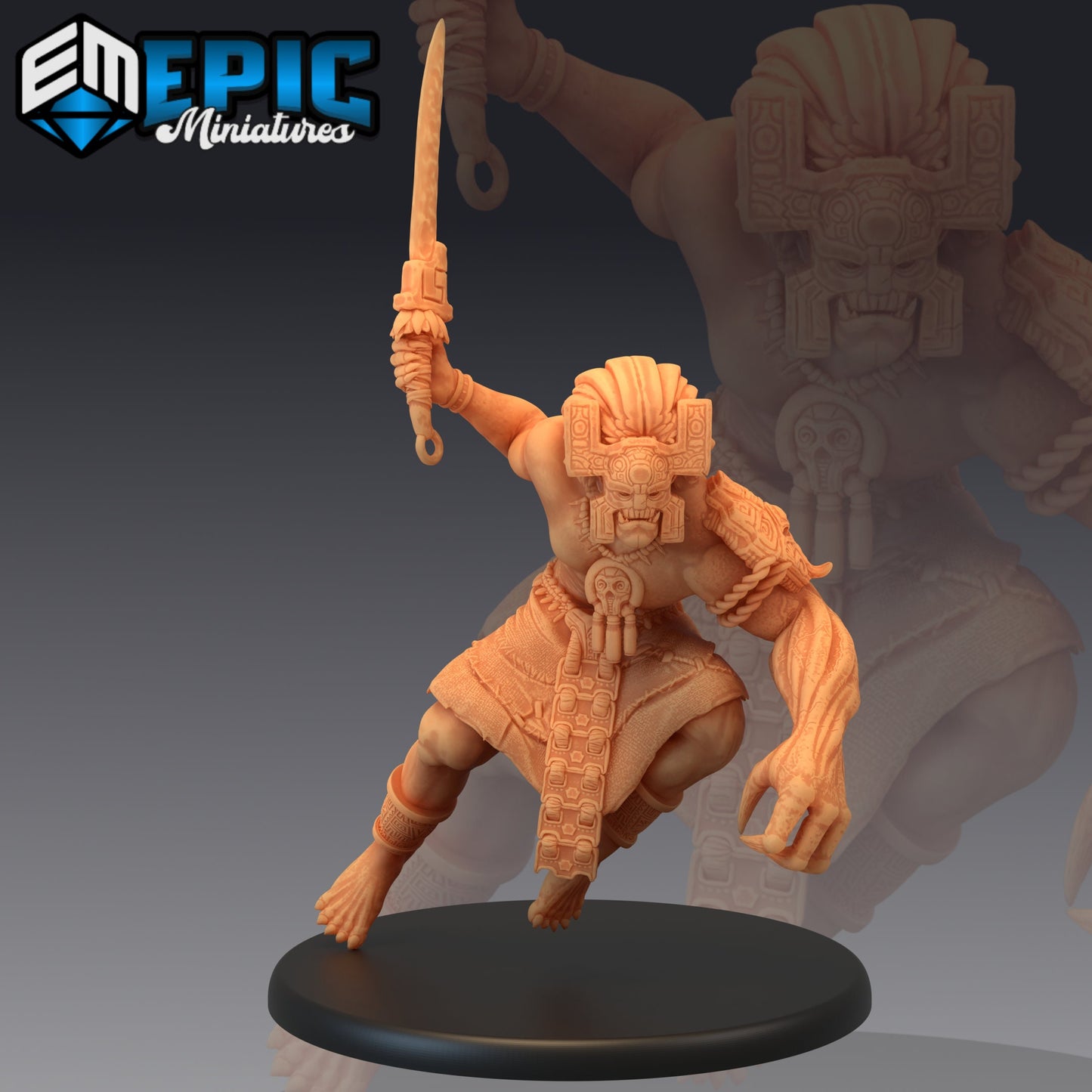 Giant Temple Guard - Epic Miniatures | #54 Chaos Jungle