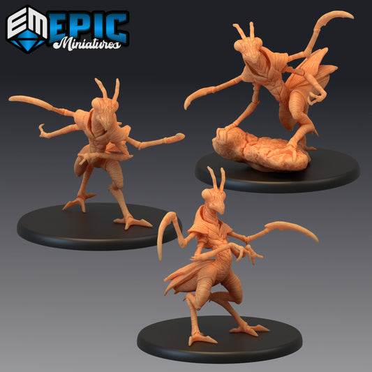 Mantis Folk - Epic Miniatures | #54 Chaos Jungle