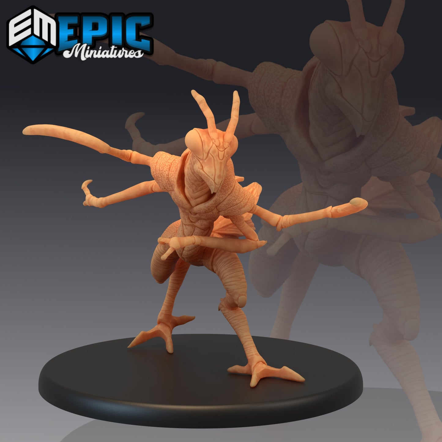 Mantis Folk - Epic Miniatures | #54 Chaos Jungle