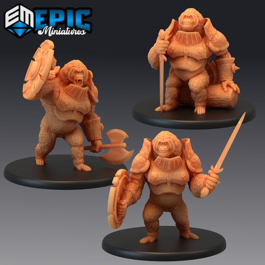 Orangutan Knight Series - Epic Miniatures | #54 Chaos Jungle