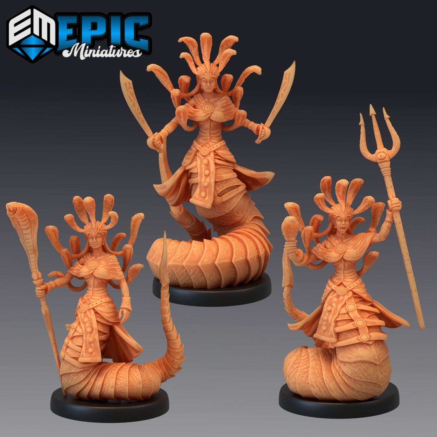 Gorgon Sisters Euryale - Epic Miniatures | #54 Chaos Jungle