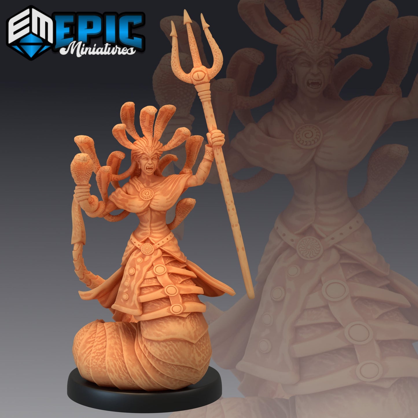 Gorgon Sisters Euryale - Epic Miniatures | #54 Chaos Jungle