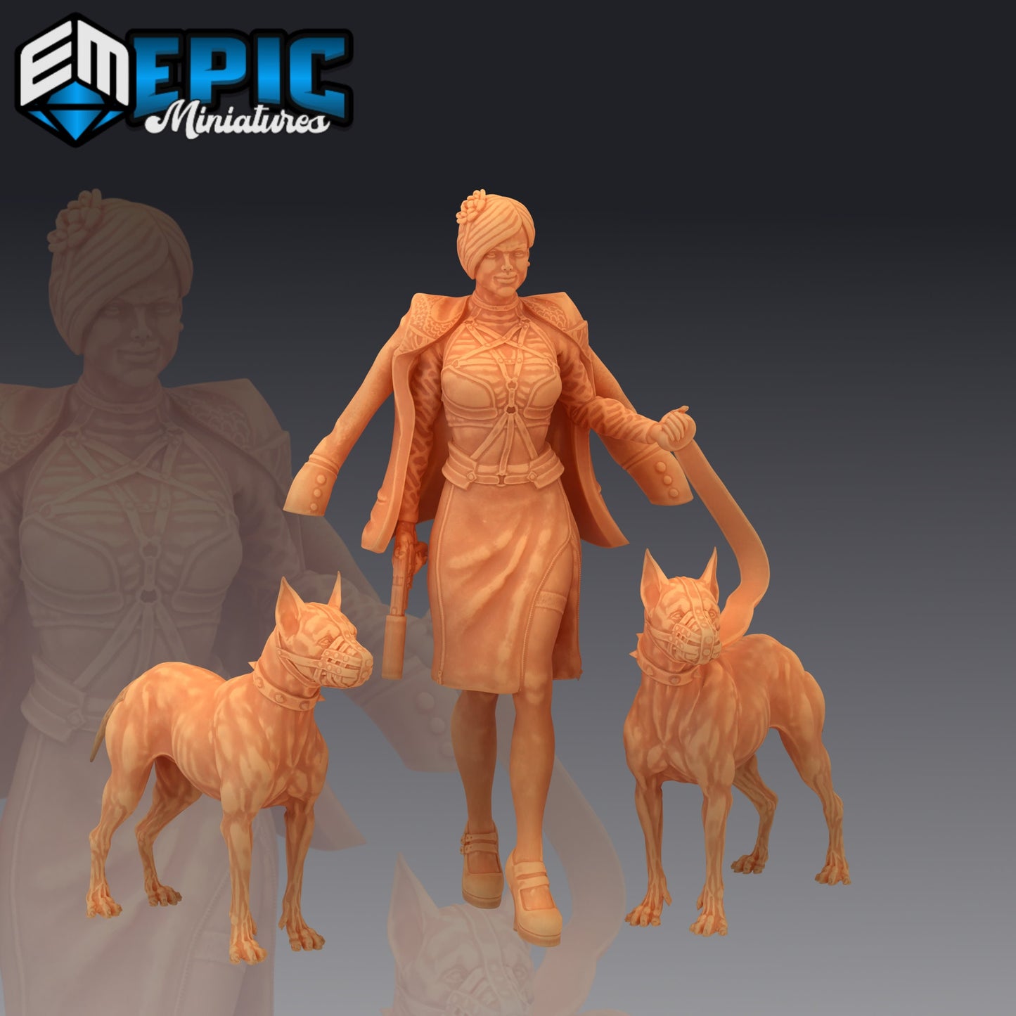 Gangster Lady Charlotte Series - Epic Miniatures | #53 City of Dreams