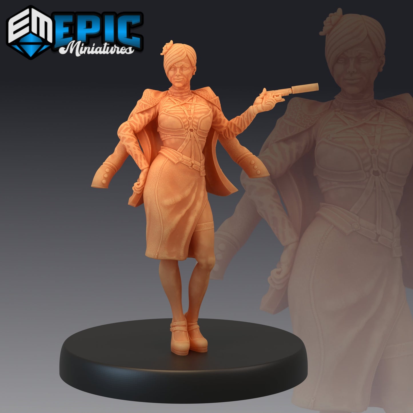 Gangster Lady Charlotte Series - Epic Miniatures | #53 City of Dreams