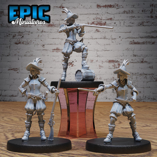 Young Conquistador Female - Epic Miniatures | #89 New World Conquest