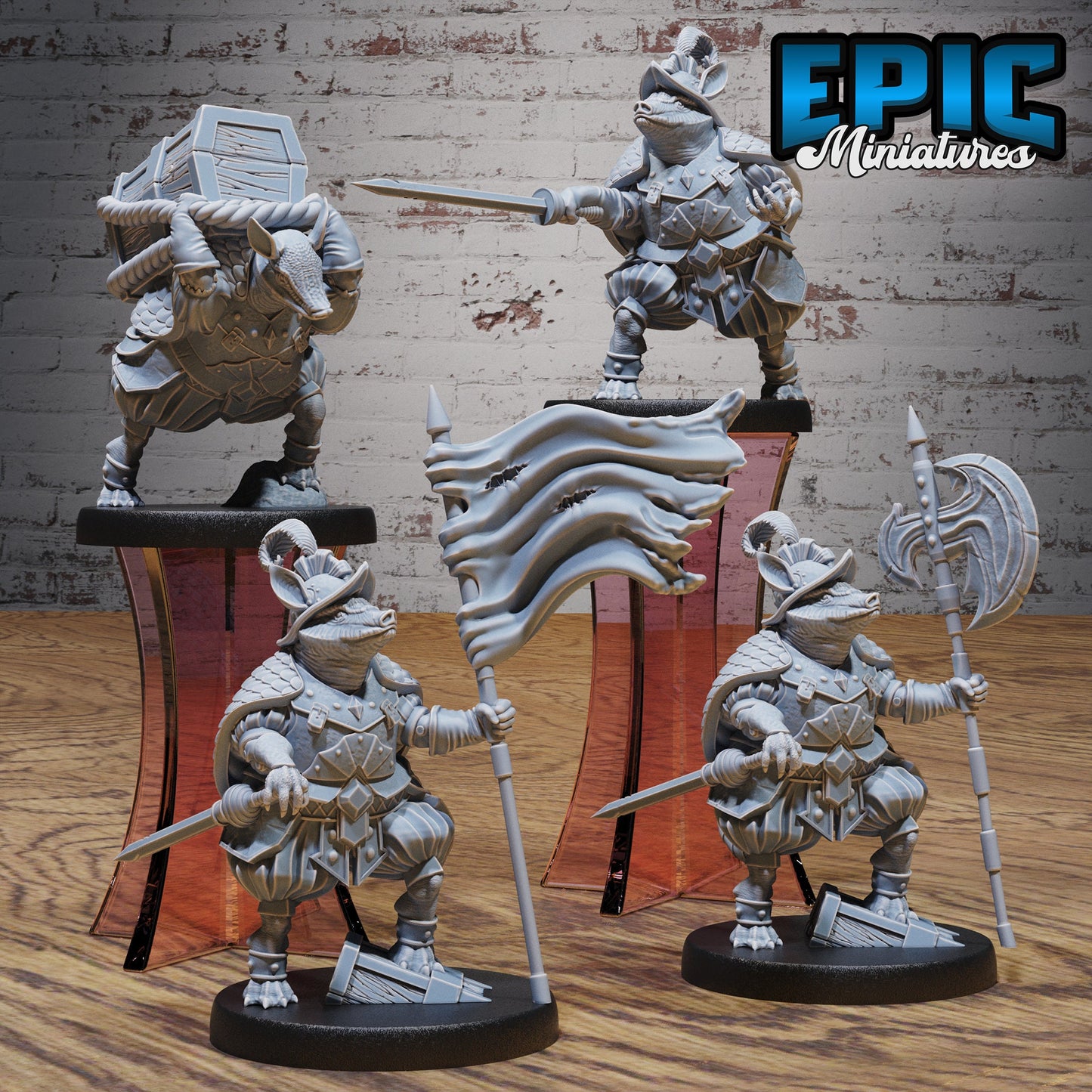 Armadillo Conquistador - Epic Miniatures | #89 New World Conquest