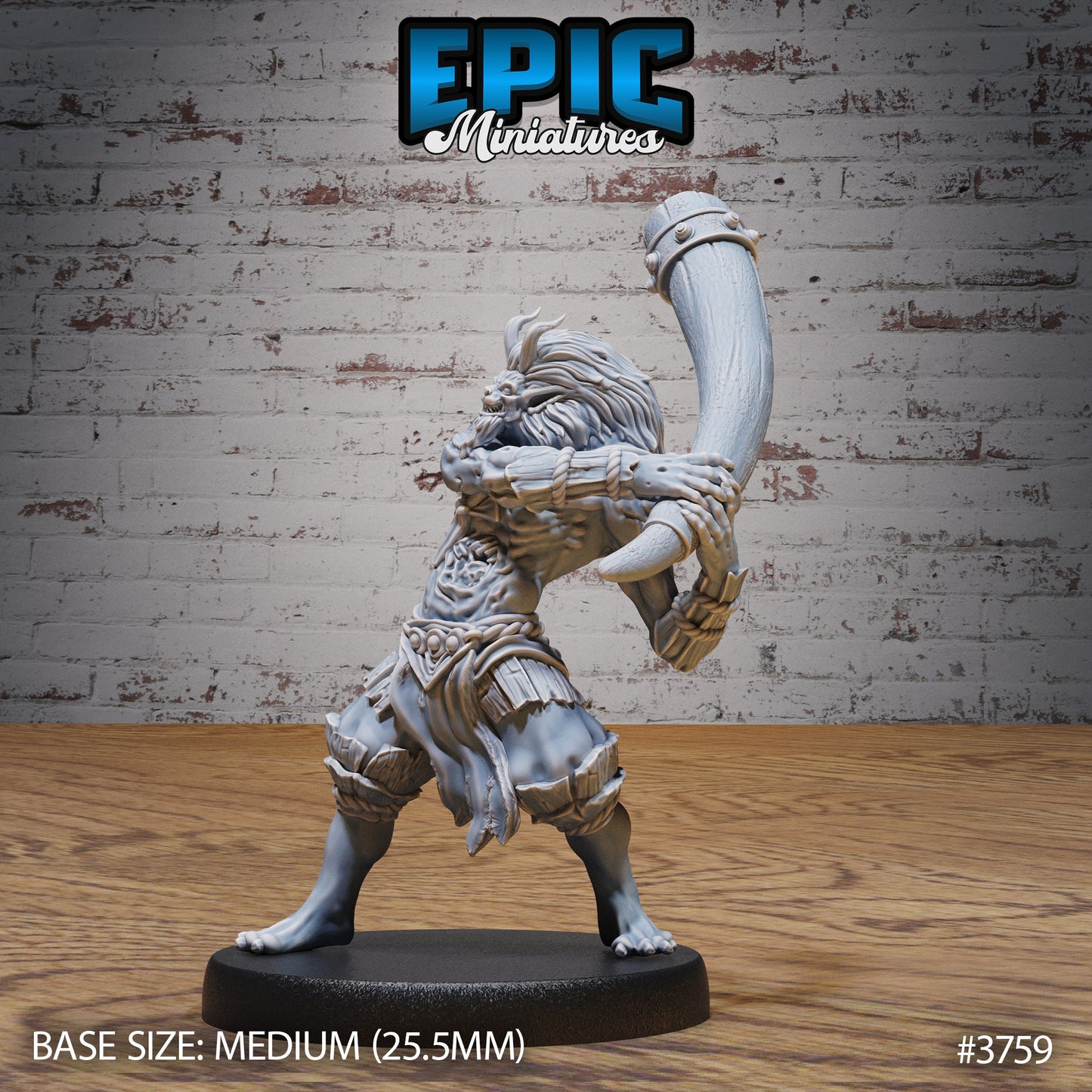 Oni Beast Warrior - Epic Miniatures | #88 Oni Nighmare