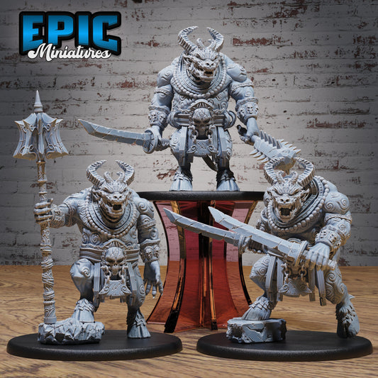 Onyx Statue Demon Series - Epic Miniatures | #88 Oni Nightmare