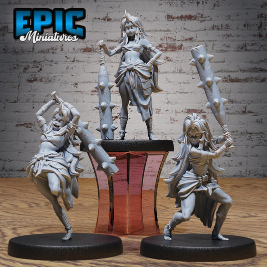 Blue Oni Girl Series - Epic Miniatures | #88 Oni Nightmare