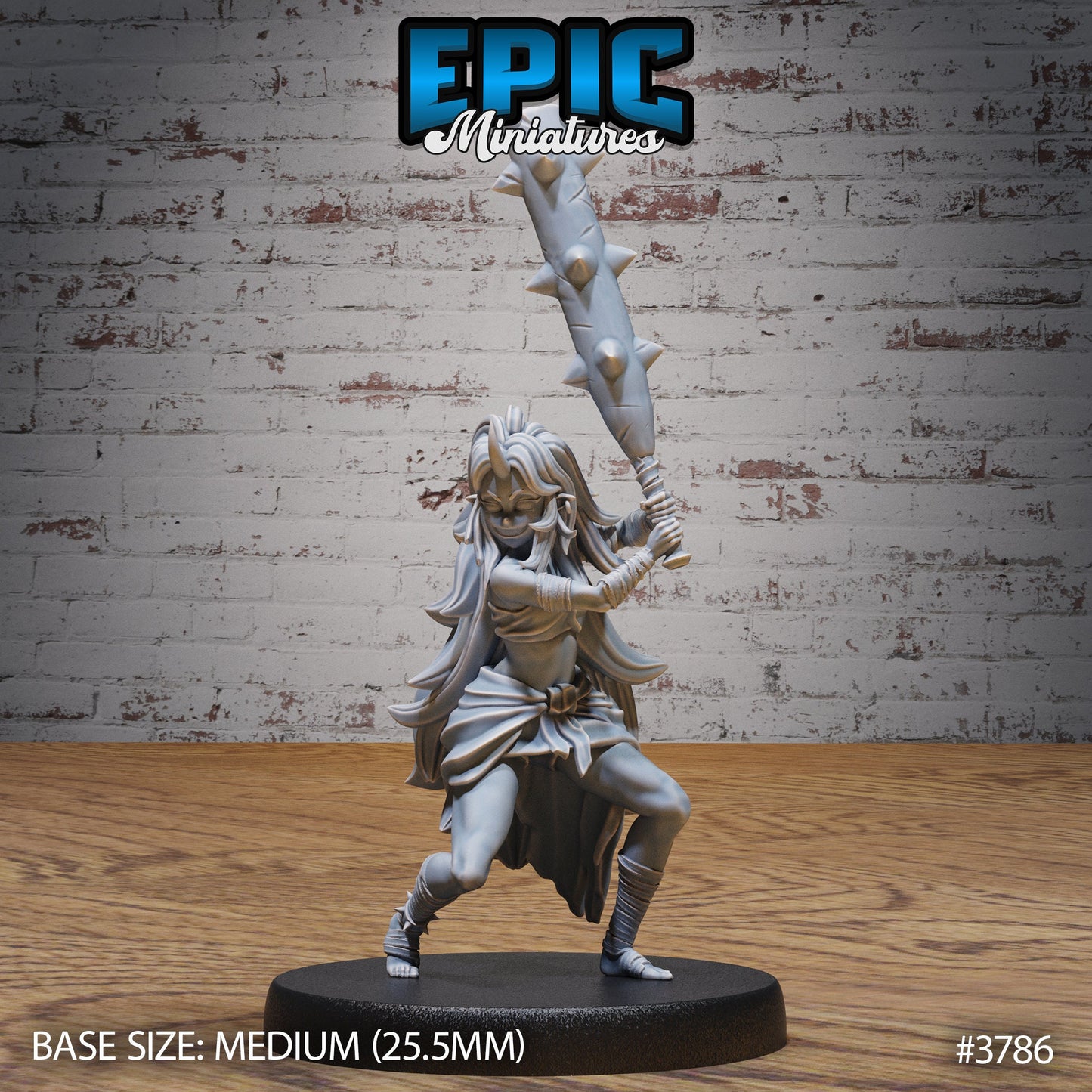 Blue Oni Girl Series - Epic Miniatures | #88 Oni Nightmare