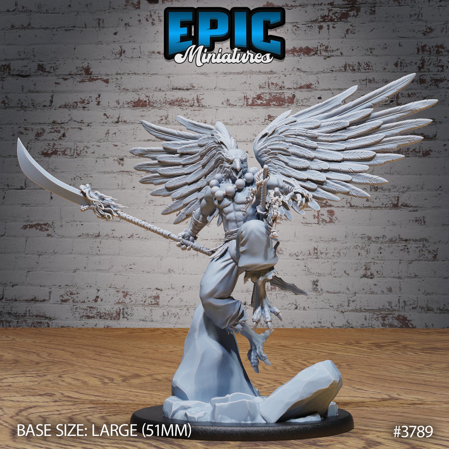 Tengu Bird Folk Lord Series - Epic Miniatures | #88 Oni Nightmare
