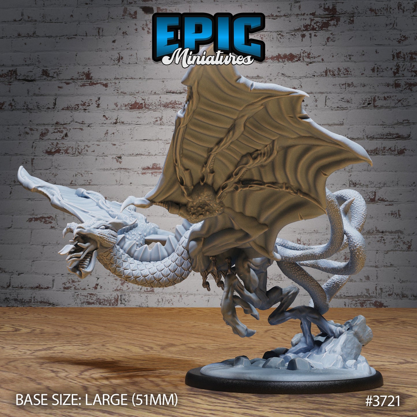 Eldritch Wyvern - Epic Miniatures | #87 Eldritch Darkness