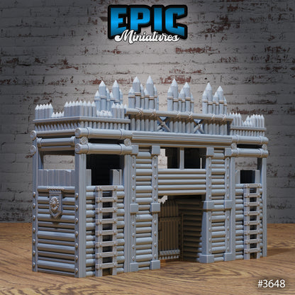Bandit Camp Fortification - Epic Miniatures | #86 Bandit Camp