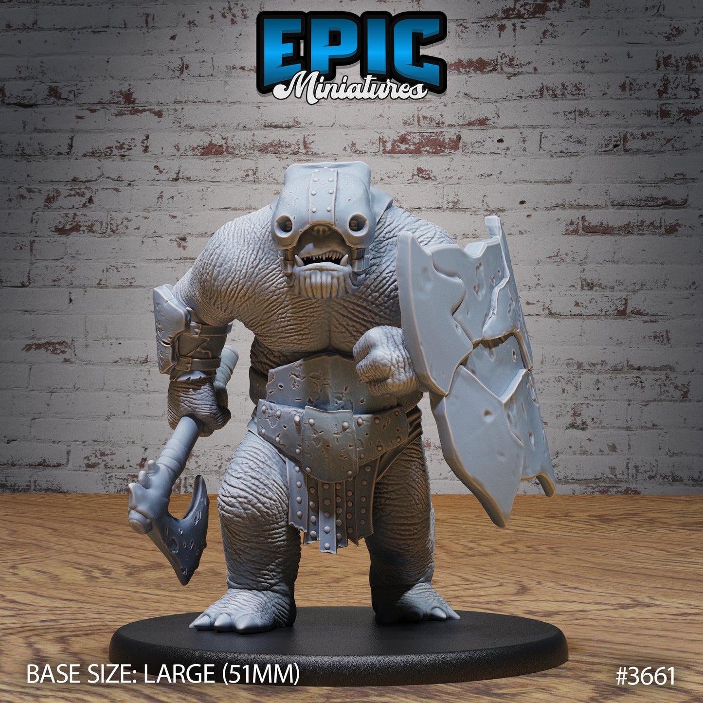 Marauder Troll - Epic Miniatures | #86 Bandit Camp