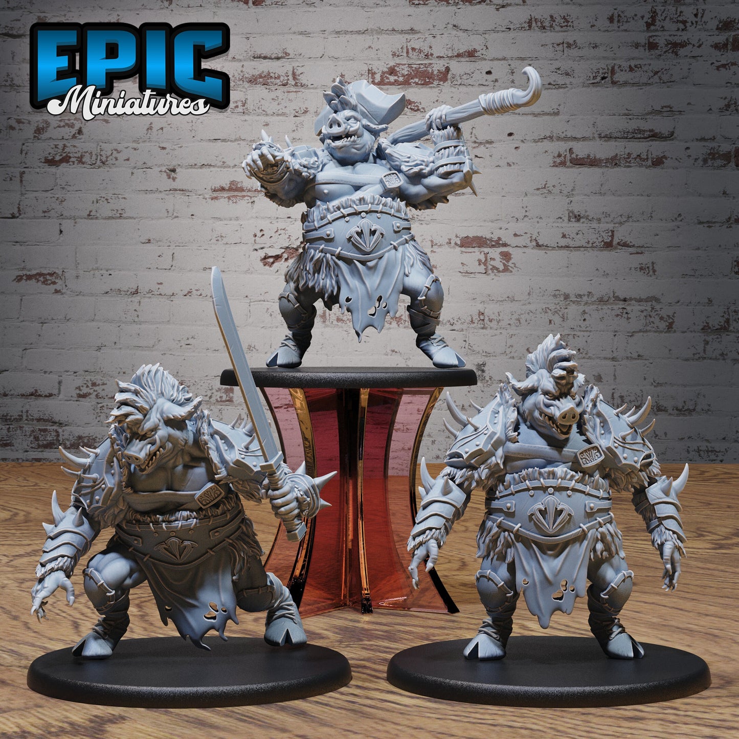 Boar Folk Outlaw - Epic Miniatures | #86 Bandit Camp