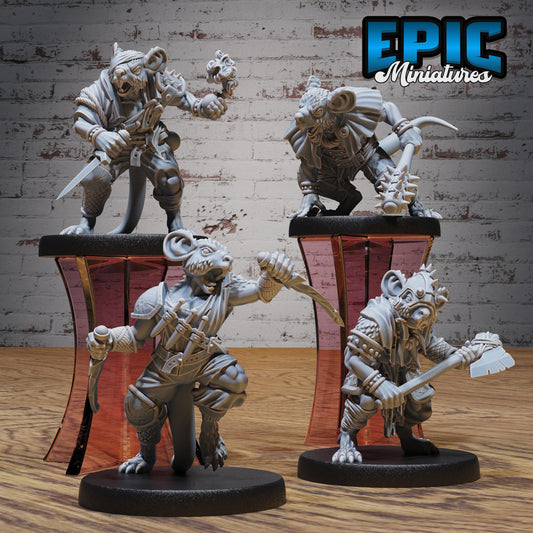 Mice Folk Raider Series - Epic Miniatures | #86 Bandit Camp
