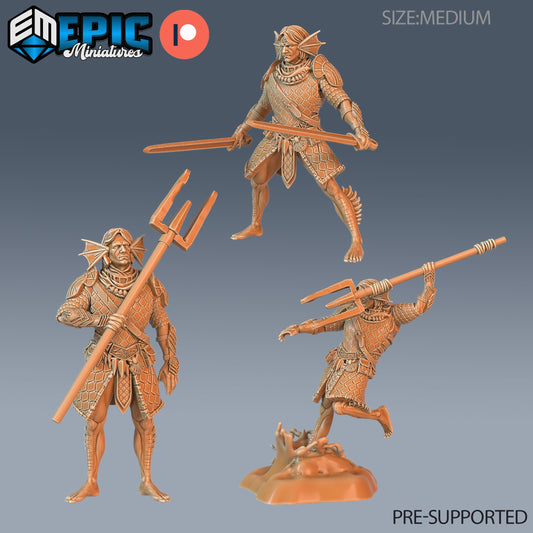 Triton Warrior - Epic Miniatures | #70 Aquatic Journey