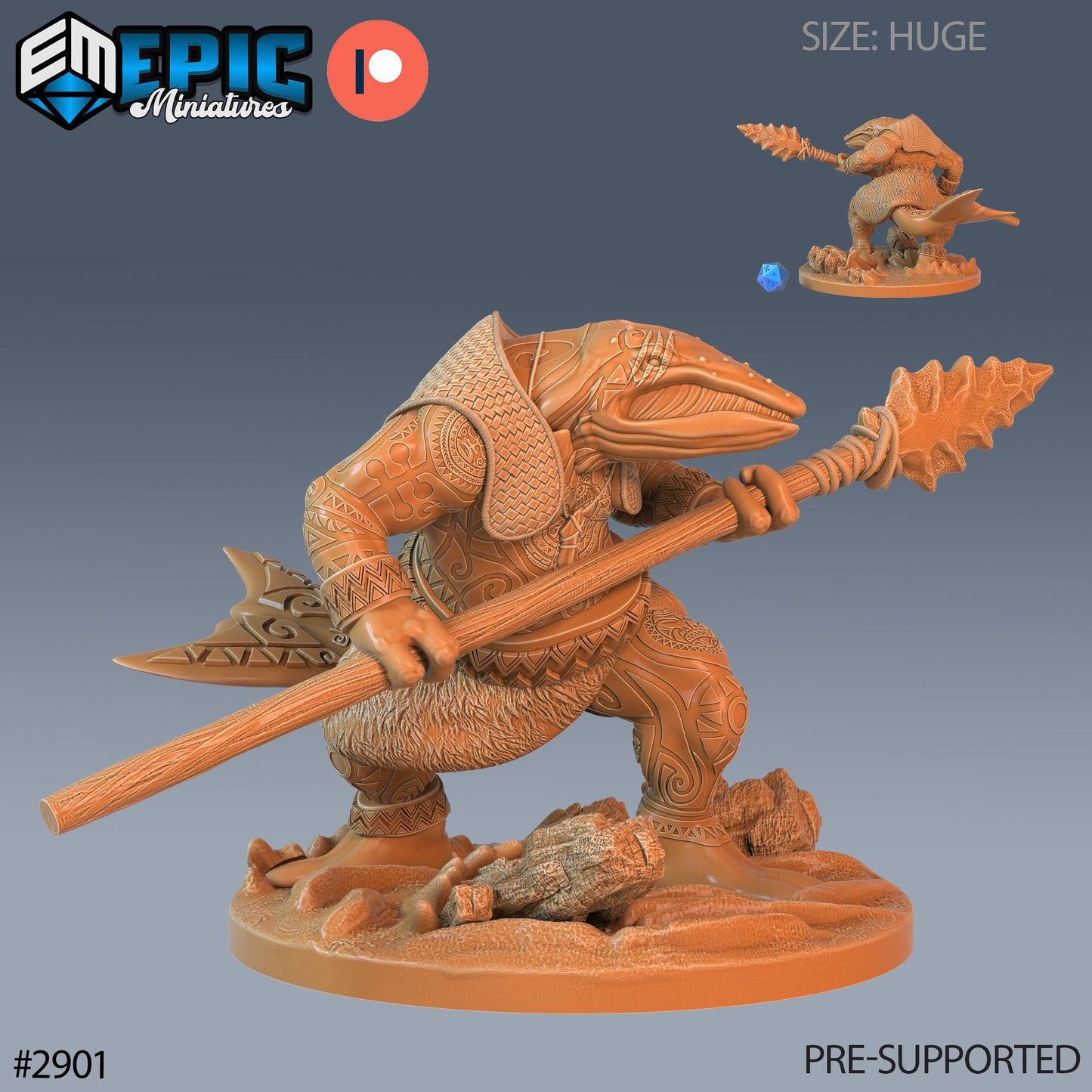 Whale Folk - Epic Miniatures | #70 Aquatic Journey