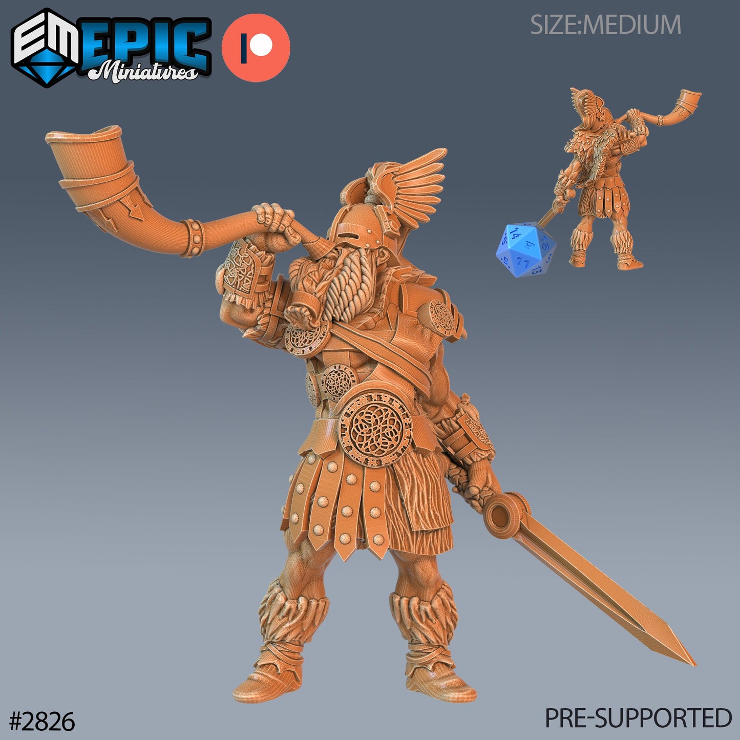 Norse God Heimdall - Epic Miniatures | #69 Viking Age