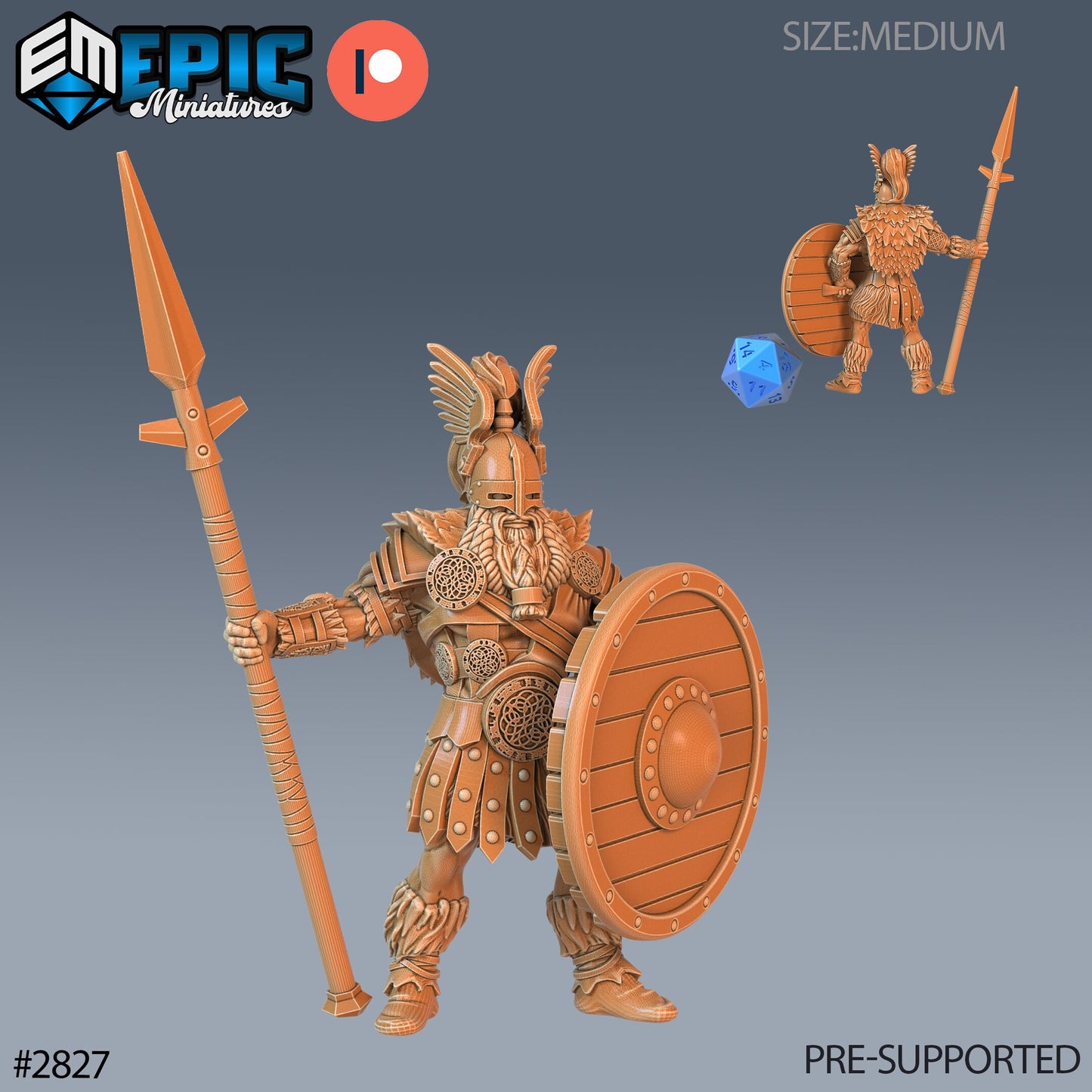 Norse God Heimdall - Epic Miniatures | #69 Viking Age