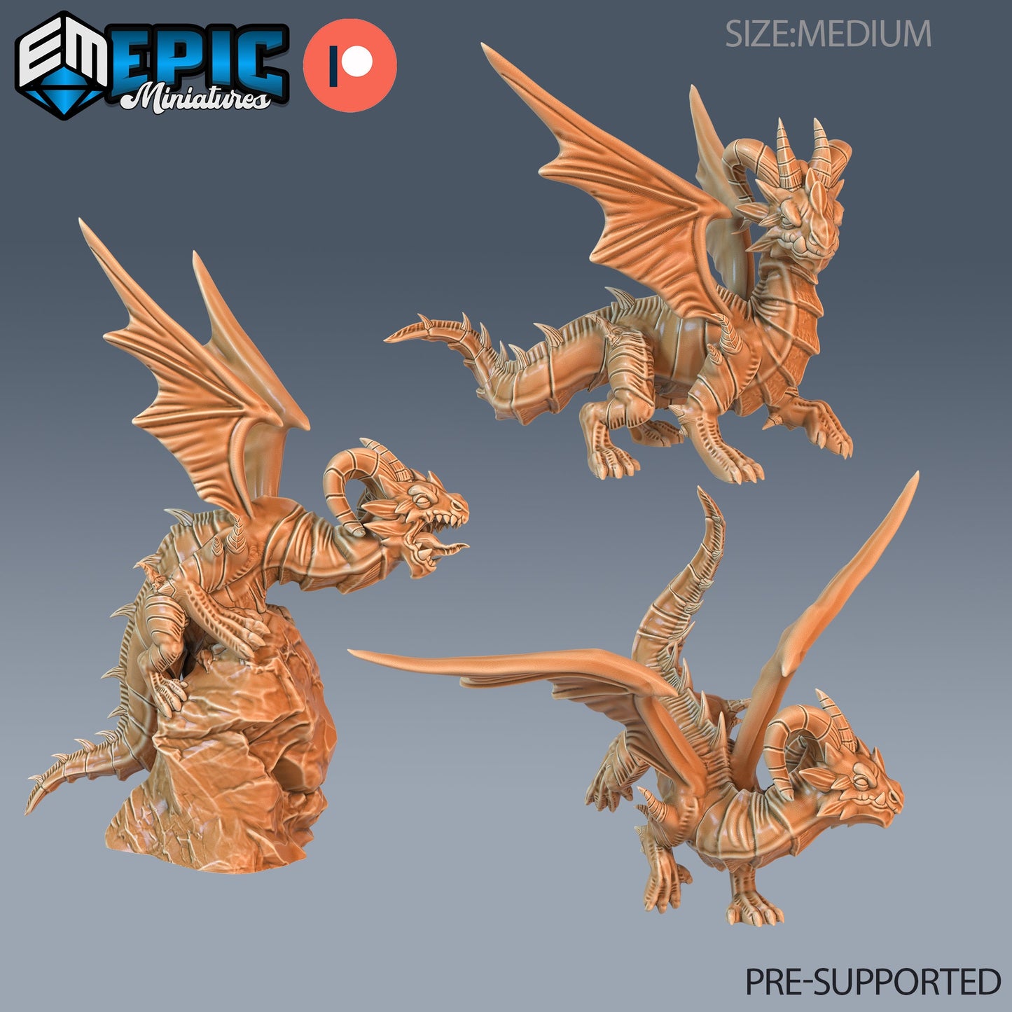 Dragon Wyrmling Series - Epic Miniatures | #69 Viking Age
