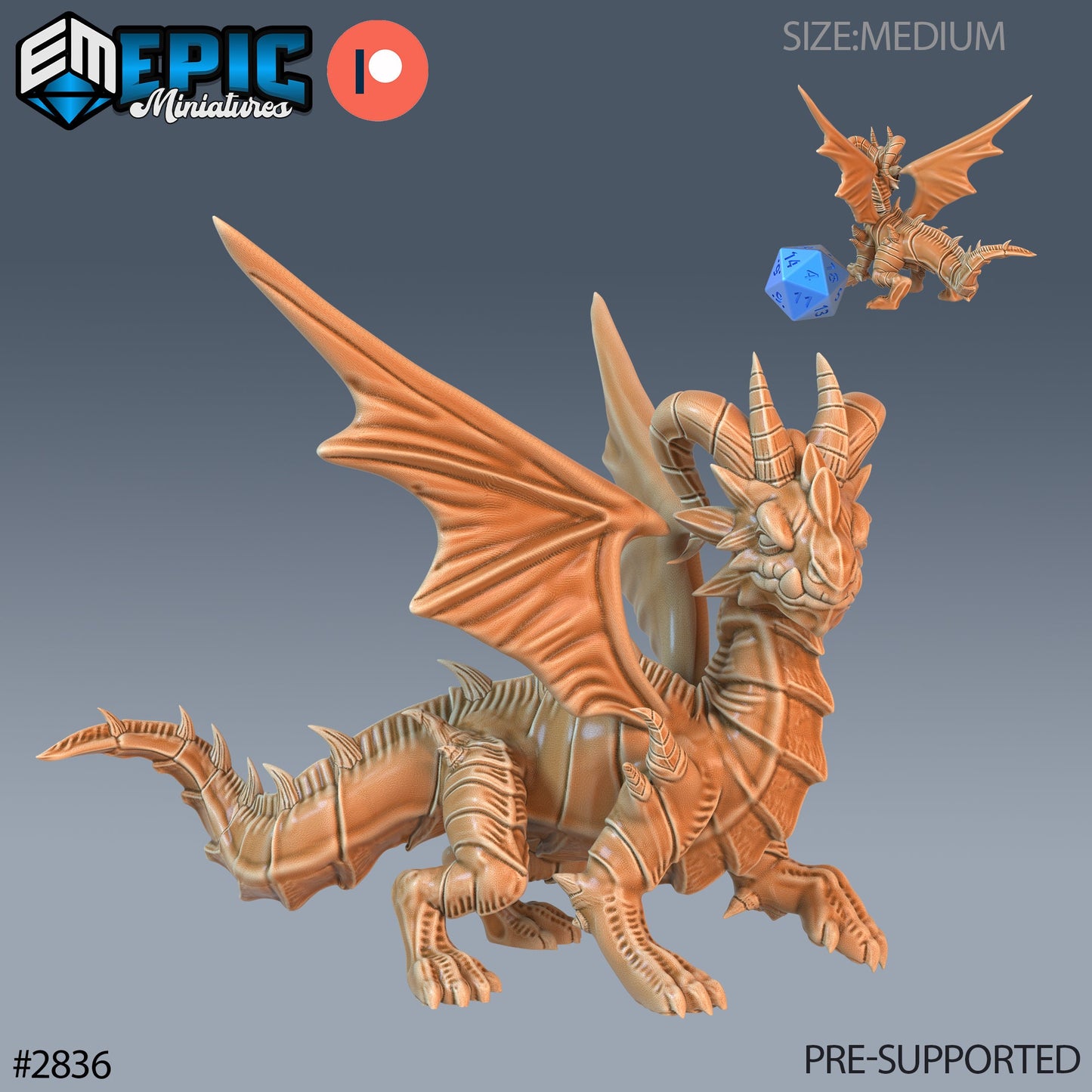 Dragon Wyrmling Series - Epic Miniatures | #69 Viking Age