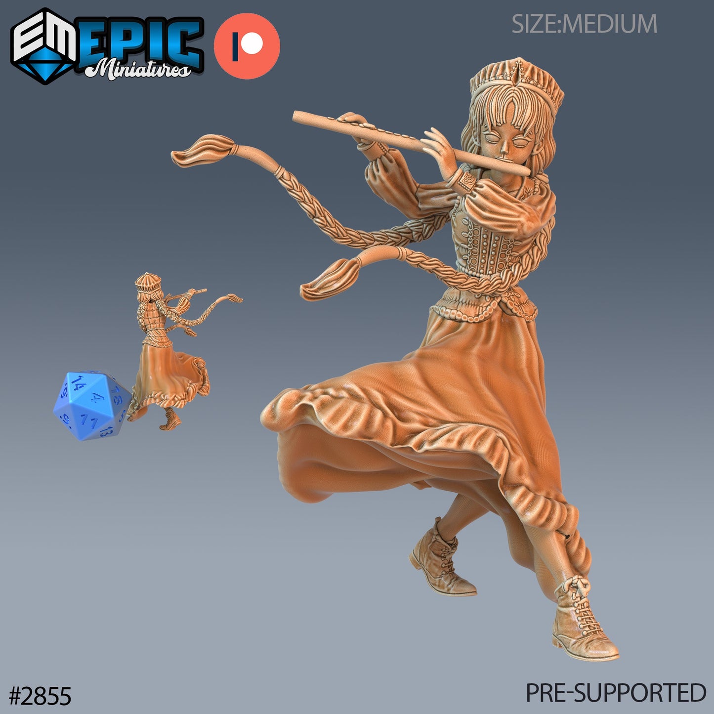Norse Bard - Epic Miniatures | #69 Viking Age
